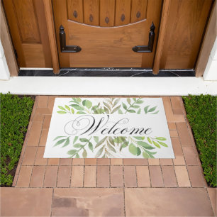 Personalized doormat colorful