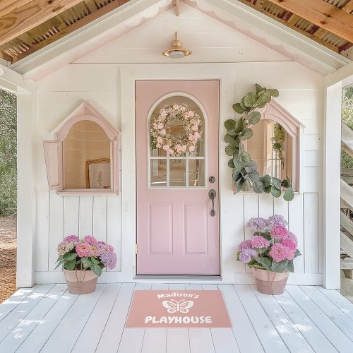 Personalized Doormat For Playhouse