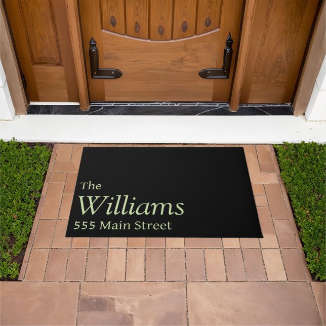 Personalized doormat personalized (Outdoor)