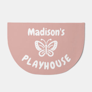 Personalized Doormat Playhouse