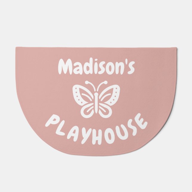 Personalized Doormat Playhouse (Front)