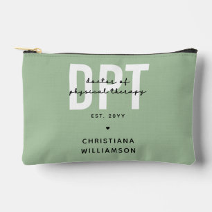 Personalized DPT Doctor of Physical Therapy Accessory Pouch