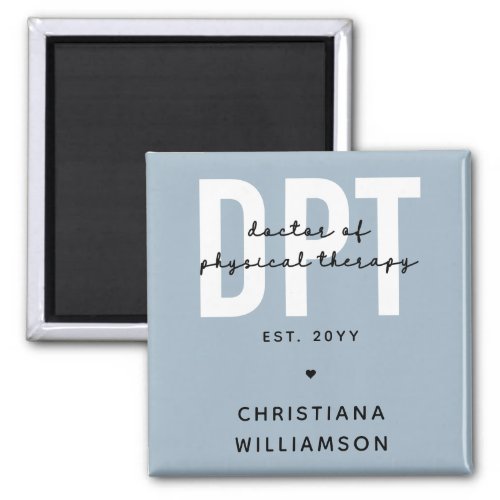 Personalized DPT Doctor of Physical Therapy Magnet