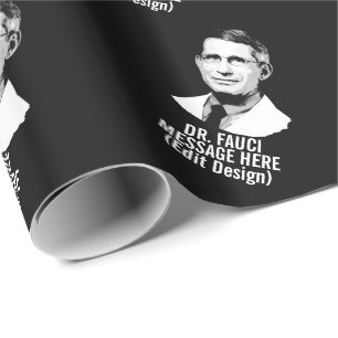 Personalized DR FAUCI Wrapping Paper