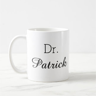 Personalized "Dr. [Name]" Professional Coffee Mug