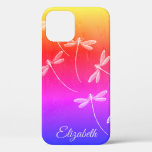 Personalized Dragonflies on water Case-Mate iPhone iPhone 12 Case
