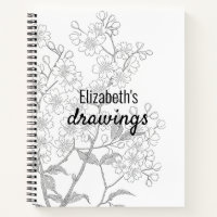 Personalized drawing notebook