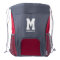 Personalized drawstring backpack with monogram