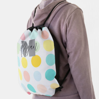Personalized Drawstring Bag