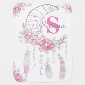 Personalized Dreamcatcher Baby Blanket
