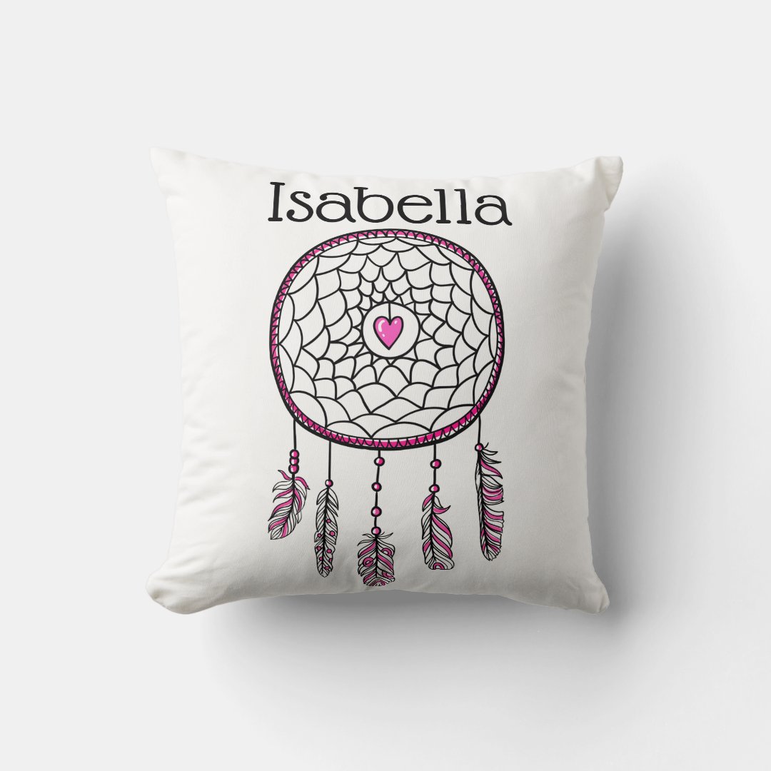 Personalized Dreamcatcher Dream Catcher Pillow Zazzle