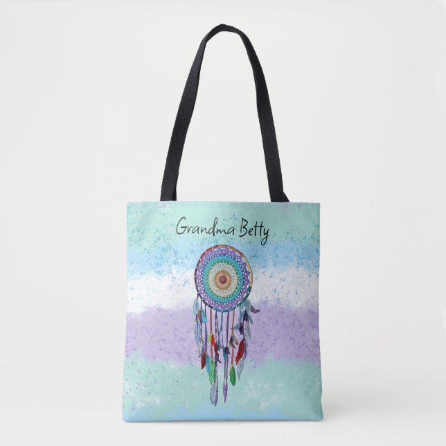 Personalized Dreamcatcher  Tote Bag (Front)