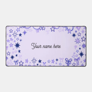 Personalized Dreamy Stars Desk Pad