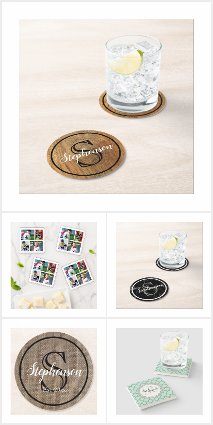 Personalized Drink Coasters