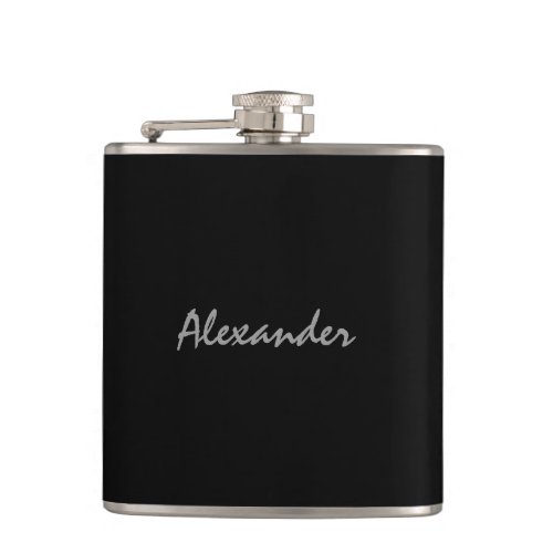 Personalized drink flask  elegant gift for men