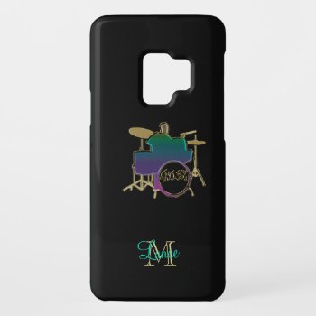 Personalized Drummer Music Case-mate Samsung Galaxy S9 Case by UROCKDezineZone at Zazzle