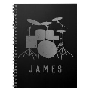 Personalized Drums - Funny drummer  Notebook