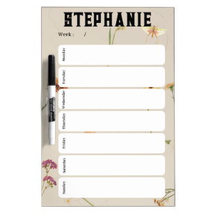 Personalized Dry-Erase Board