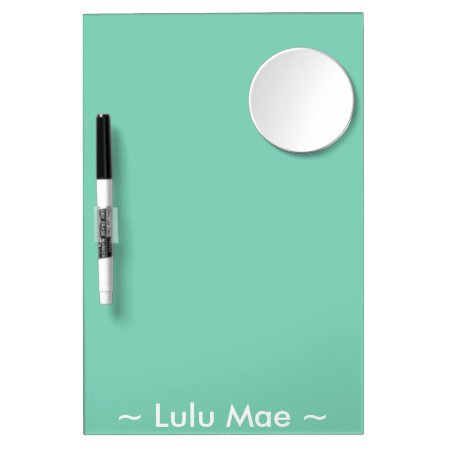 Personalized Dry-erase Board With Mirror