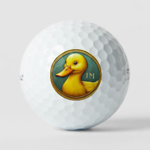 Personalized Duck Titleist Pro V1 Golf Balls