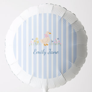 Personalized Duckling Cute Birthday Baby Shower Balloon