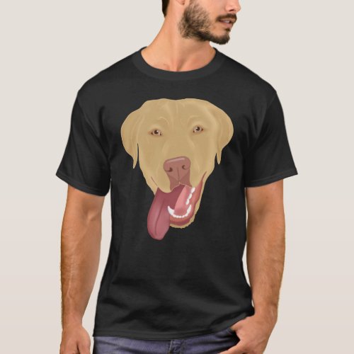 Personalized Dudley Labrador  T_Shirt