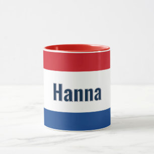 Personalized Dutch Flag Combo  Mug