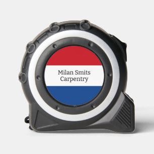 Personalized Dutch Flag Tape Measure