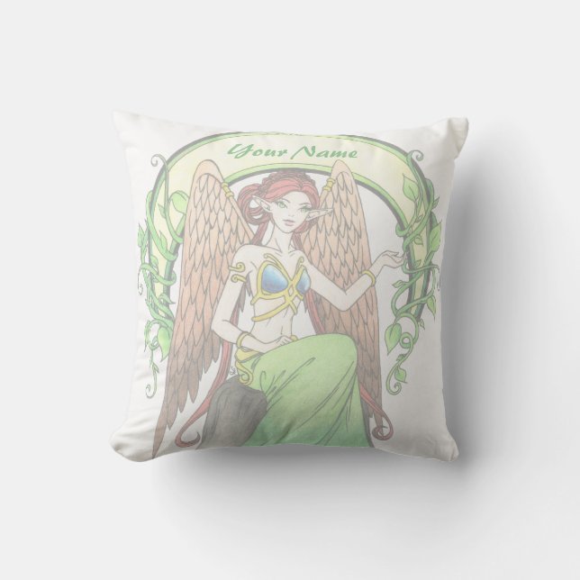 Personalized Earth Element Pillow (Front)
