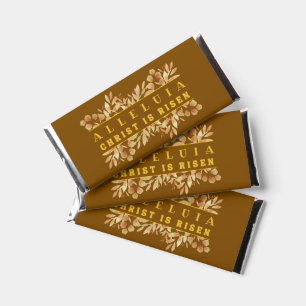 Personalized Easter Alleluia Hershey Bar Favors