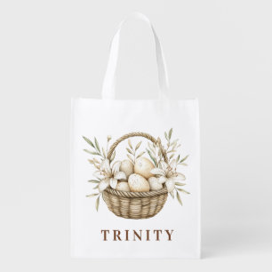 Personalized Easter Basket Easter Egg Hunt Bag