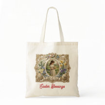 Personalized Easter Blessings Tote Bag
