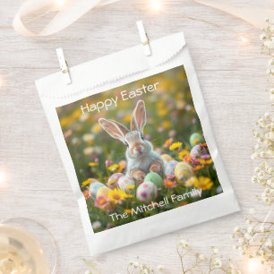 Personalized Easter Bunny  Favor Bag