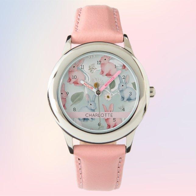 Personalized Easter Bunny Kids' Watch  (Personalized Easter Bunny Kids' Watch)