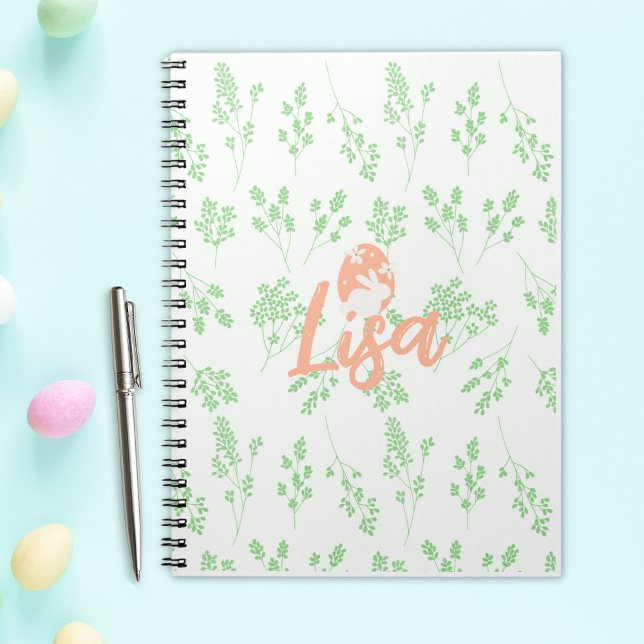 Personalized Easter Bunny Notebook (Personalized Easter Bunny Notebook)