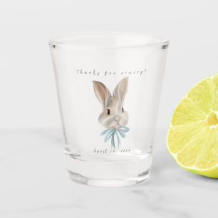 Personalized Easter Bunny Shot Glass Party Favour
