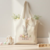 Personalized Easter Bunny with Name Custom 