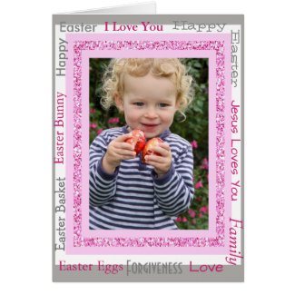 personalized easter cards time for the holidays