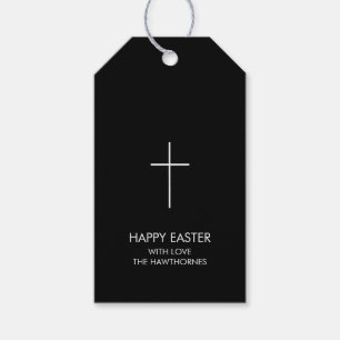 Personalized Easter Cross Gift Tags