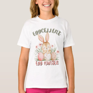 Personalized Easter egg hunting T-Shirt