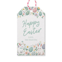 Personalized Easter Eggs and Bunny Favor