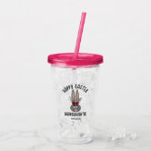 Gnome Personalized Valentine's Day Insulated Acrylic Tumbler