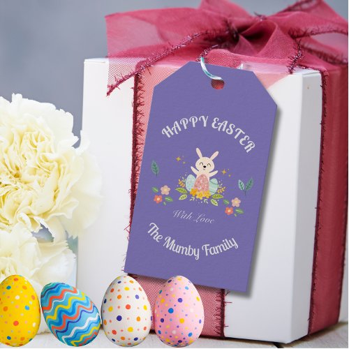 Personalized Easter Holiday Gift Tag