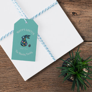 Personalized Easter Holiday Gift Tag