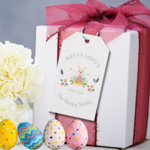 Personalized Easter Holiday Gift Tag