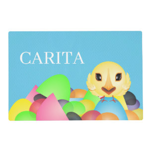 Personalized Easter Laminated Placemat