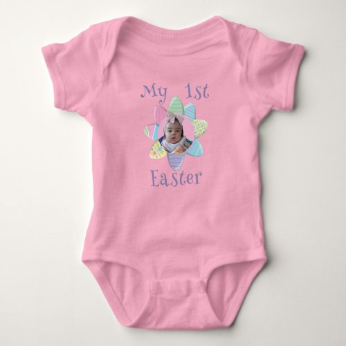 Personalized Easter one piece  Baby Bodysuit