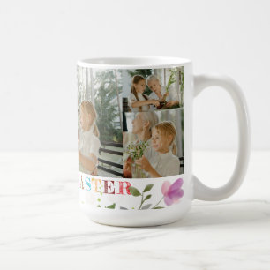 Personalized Easter Photo Collage Mug
