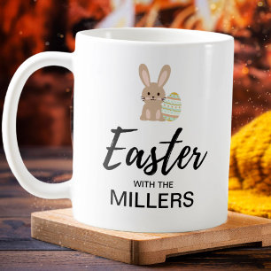Personalized Easter "with the family" Gift Coffee Mug