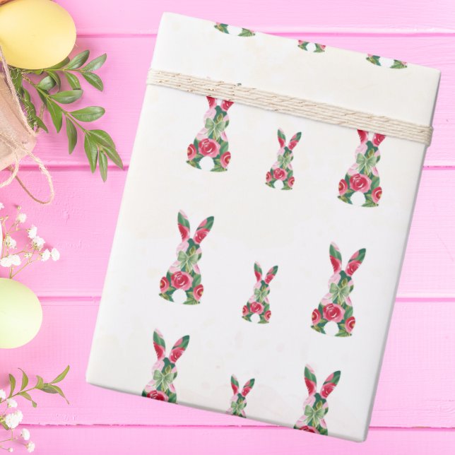 Personalized Easter Wrapping Paper - Cute Bunny  (Personalized Easter Wrapping Paper - Cute Bunny)